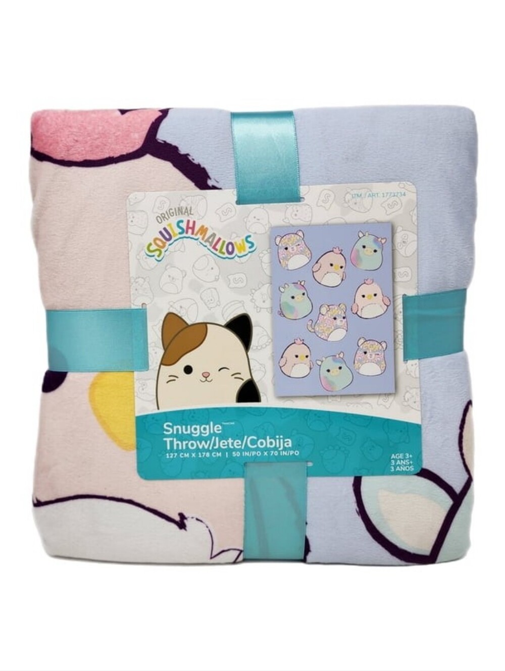 NEW Original Squishmallows Snuggle Throw 50x70 Carl Floyd Nestor LAST ONE